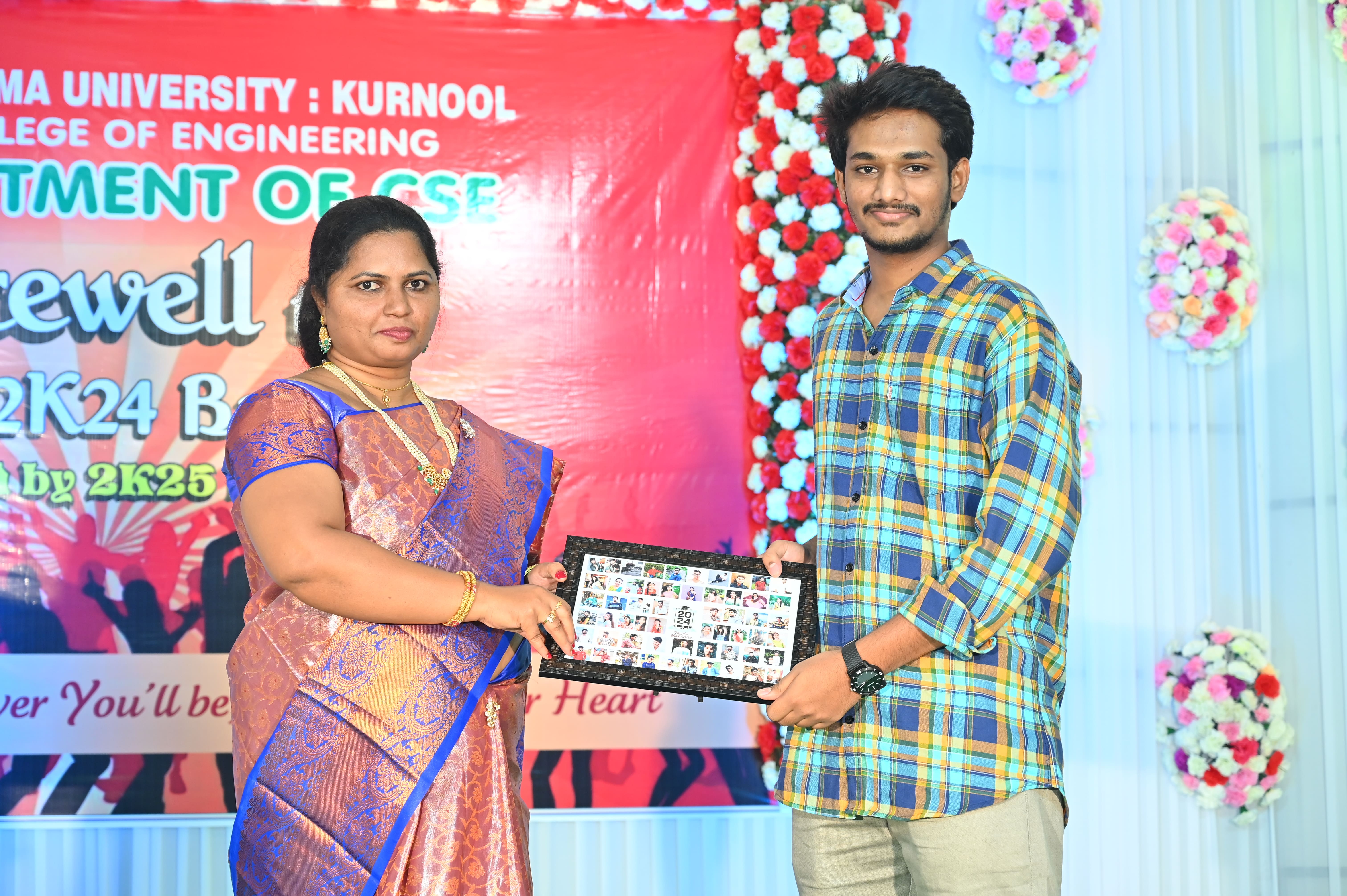 Farewell 2k24 Dept of CSE